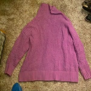 Aerie extra small pink turtleneck sweater